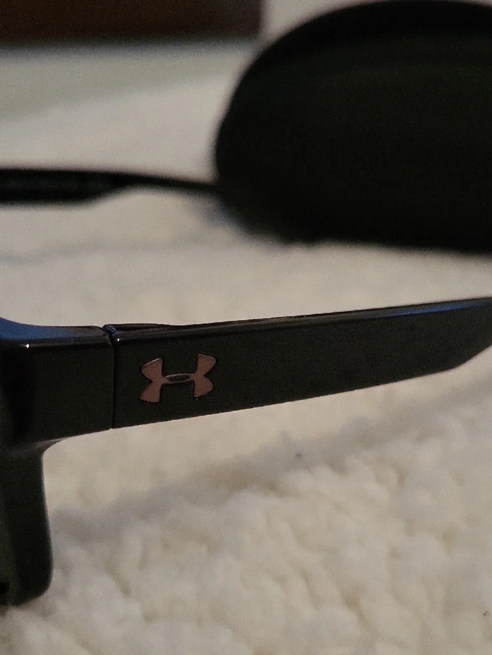 Under Armour UA Assist Polarized Sports Sunglasses Black (New In Box/Case)